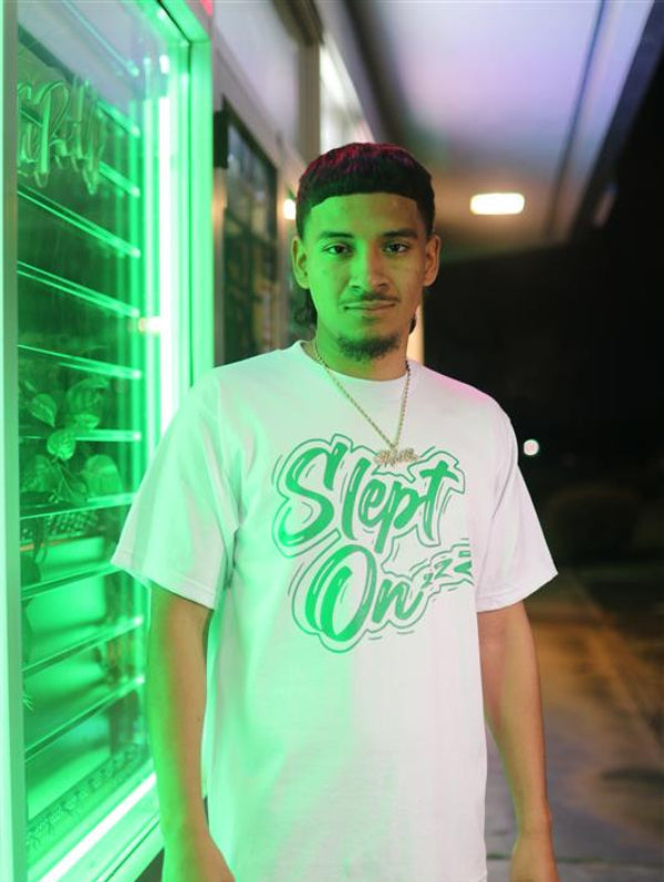 FEELING LUCKY SLEPT ON T SHIRT
